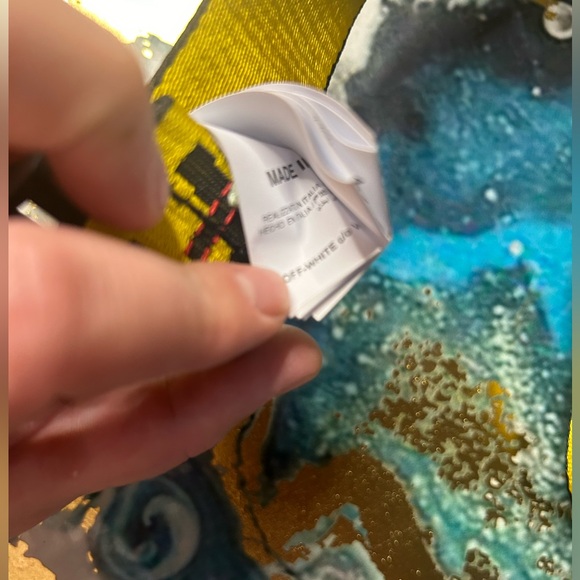 Off-White yellow and black utility belt OS - Picture 5 of 7